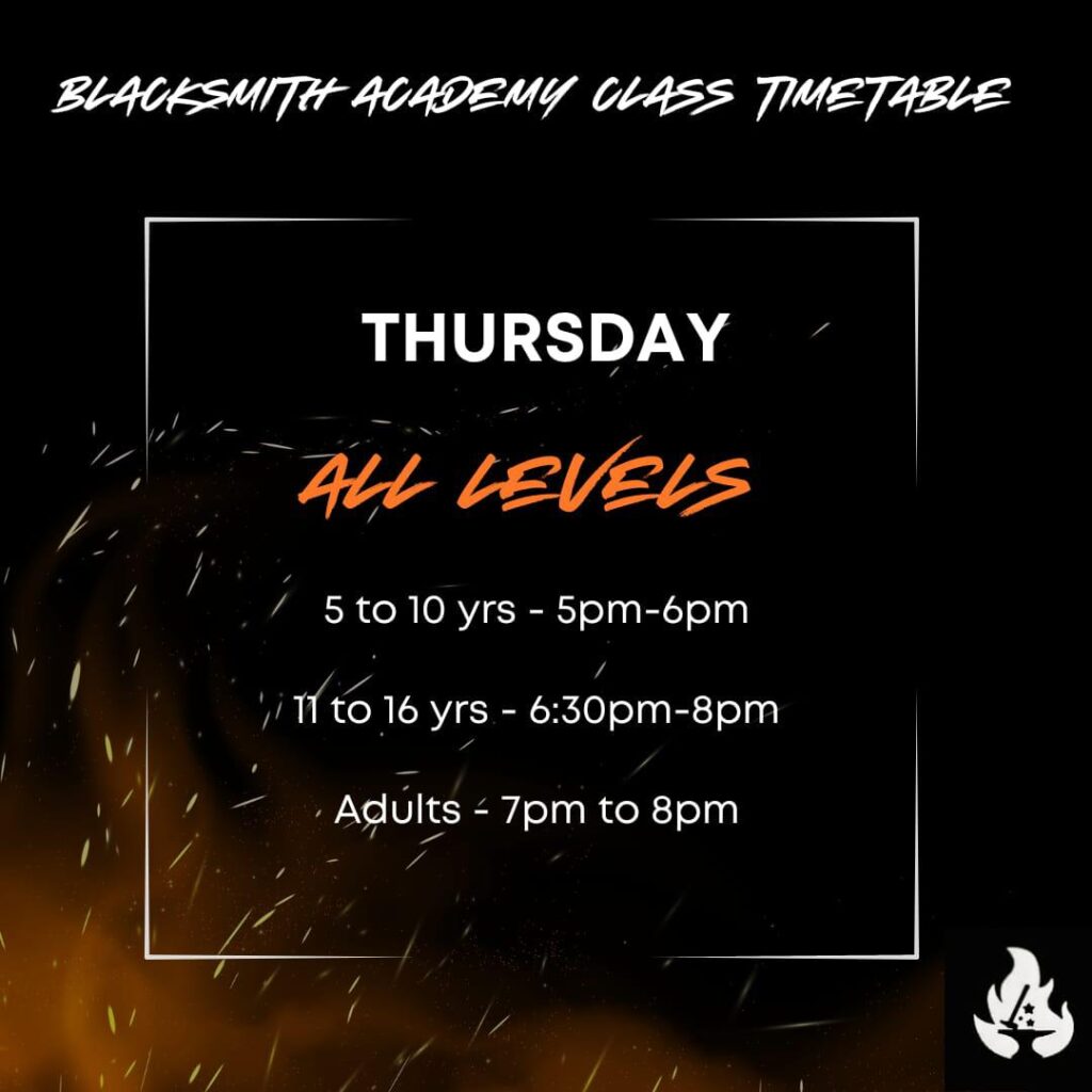 thursday timetable