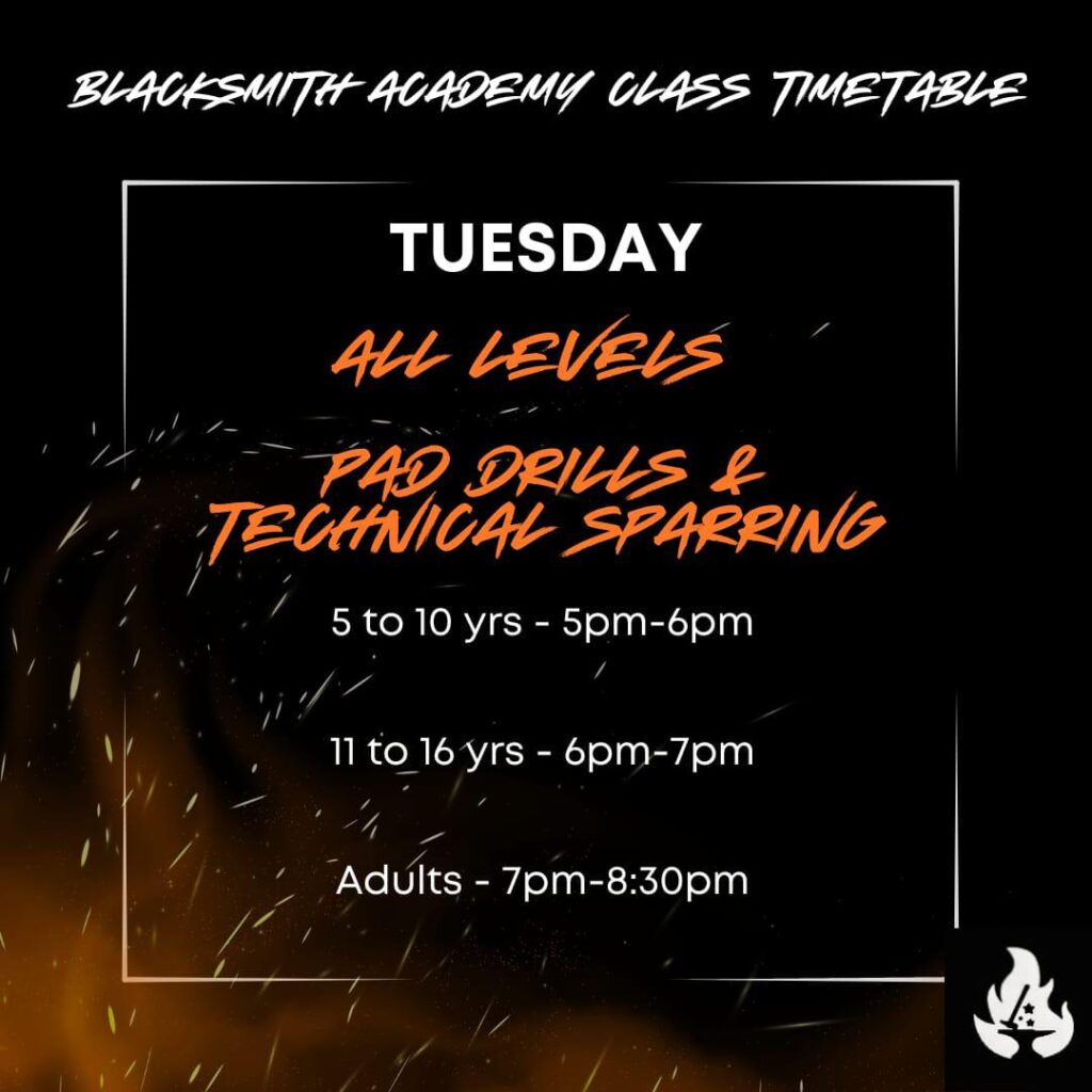 tuesday timetable
